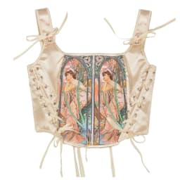 Elegant Corset Top Renaissances Bustier for Female Slimming Girdle Back Tied Fishbones TankTop Role Play Costume Cinchers