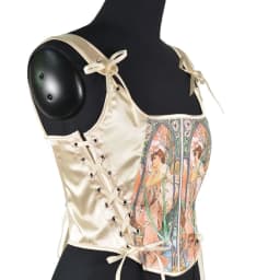 Elegant Corset Top Renaissances Bustier for Female Slimming Girdle Back Tied Fishbones TankTop Role Play Costume Cinchers