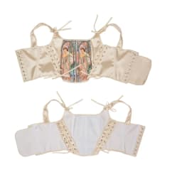 Elegant Corset Top Renaissances Bustier for Female Slimming Girdle Back Tied Fishbones TankTop Role Play Costume Cinchers