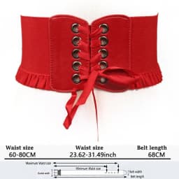 Wide Belt For Women High Quality Luxury Brand White Stretch Trouser Belts Fashion Corset Waistband Elastic Belts For WomanDT075