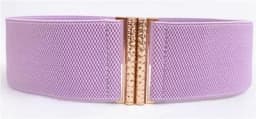 Women's Fashion Elastic Gold Cummerbunds Female Dress Corsets Waistband Belts Decoration Wide Belt R2192