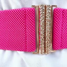 Women's Fashion Elastic Gold Cummerbunds Female Dress Corsets Waistband Belts Decoration Wide Belt R2192