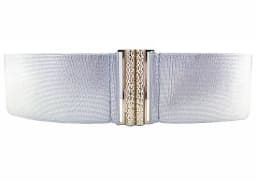 Women's Fashion Elastic Gold Cummerbunds Female Dress Corsets Waistband Belts Decoration Wide Belt R2192