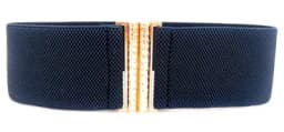 Women's Fashion Elastic Gold Cummerbunds Female Dress Corsets Waistband Belts Decoration Wide Belt R2192