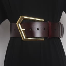 Women's Runway Fashion Gold Buckle Genuine Leather Cummerbunds Female Dress Corsets Waistband Belts Decoration Wide Belt R1108