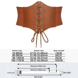 Women Corset Belt Cummerbunds Elastic Waist Wide Belts Fashion Casual Luxury Brand Dress Lace Up Loose Tight Chest Waist AL101