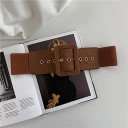 Women's Elastic Belt Fashion Corset High Quality Wide Belts For Woman Waistband Luxury Brand Dress Stretch Trouser Belts DT076