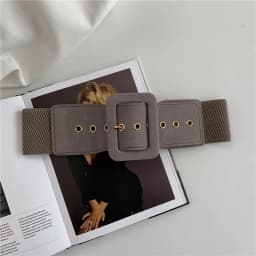 Women's Elastic Belt Fashion Corset High Quality Wide Belts For Woman Waistband Luxury Brand Dress Stretch Trouser Belts DT076