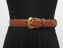 Women's Runway Fashion Genuine Leather Cummerbunds Female Dress Corsets Waistband Belts Decoration Narrow Belt R2119
