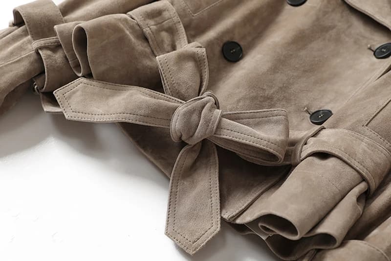 100% Genuine Leather Waistband for Women Versatile Slim-Fitting Dress Girdle Sweater Decoration suede belt