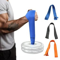 Heavy-duty Arm Strength Training Straps Thickened Muscle Training Accessories Designed Specifically for Barbell Plate Training