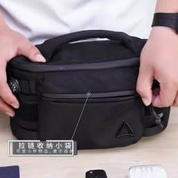 OZUKO Men's Waist Pack Outdoor Multi-functional Tactical Sports Waterproof Men's Senior Chest Bag Crossbody Bag