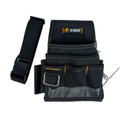 KUNN Electrician Tool Pouch,1680D Durable Tool Pouches with Belt Clip,Professional Electrician Pouch for Maintenance Tradesman