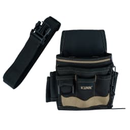 KUNN Electrician Tool Pouch,1680D Durable Tool Pouches with Belt Clip,Professional Electrician Pouch for Maintenance Tradesman