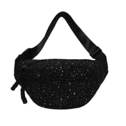 New Trendy and Minimalist Sports Casual Wind Lamp Core Velvet Waist Bag Solid Color Large Capacity Shoulder Bag Chest Bag