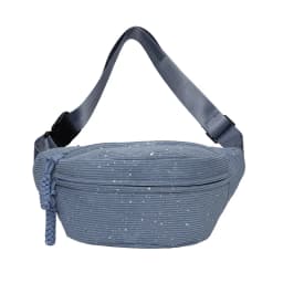 New Trendy and Minimalist Sports Casual Wind Lamp Core Velvet Waist Bag Solid Color Large Capacity Shoulder Bag Chest Bag