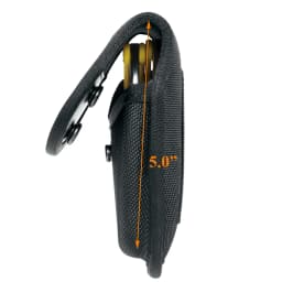 Handcuff Pouch Cop Sheriff Police Law Enforcement Military Standard Handcuff Holder with Secure Snap Closure(1680D Black Nylon