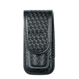 Molded OC/Mace Spray Pouch, Top Flap Pepper Spray Holster for MK3 OC/Mace Pepper Spray Black Pouch Hidden Snap