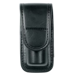Molded OC/Mace Spray Pouch, Top Flap Pepper Spray Holster for MK3 OC/Mace Pepper Spray Black Pouch Hidden Snap