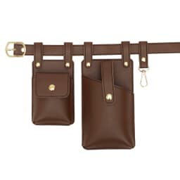 Luxury Designer Men Belt Bags Women Phone Bag High Quality Soft PU Leather Unisex Fanny Bag Waist Pack Men Bag With Key Buckle