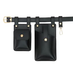 Luxury Designer Men Belt Bags Women Phone Bag High Quality Soft PU Leather Unisex Fanny Bag Waist Pack Men Bag With Key Buckle
