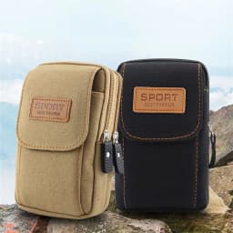 Universal Outdoor Waist Pack Belt Waist Bag Men Phone Pouch Mobile Phone Bag Phone Belt Bag Cellphone Pouch Phone Wallet Case