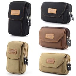 Universal Outdoor Waist Pack Belt Waist Bag Men Phone Pouch Mobile Phone Bag Phone Belt Bag Cellphone Pouch Phone Wallet Case