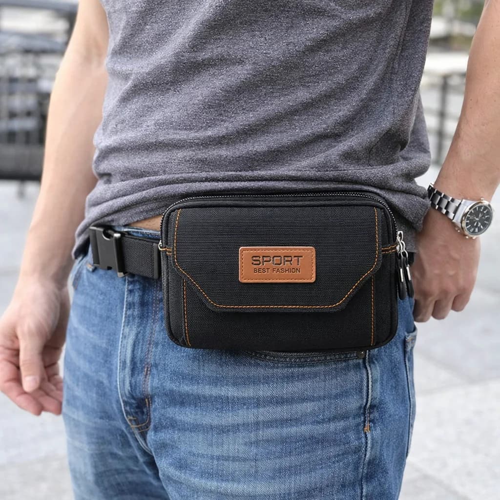Universal Outdoor Waist Pack Belt Waist Bag Men Phone Pouch Mobile Phone Bag Phone Belt Bag Cellphone Pouch Phone Wallet Case