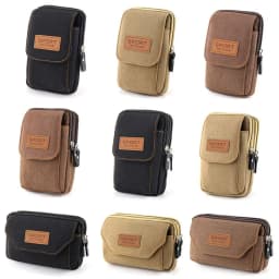 Universal Outdoor Waist Pack Belt Waist Bag Men Phone Pouch Mobile Phone Bag Phone Belt Bag Cellphone Pouch Phone Wallet Case