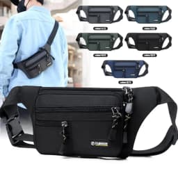 Outdoor leisure wear-resistant cell phone coin purse fashion sports invisible belt anti-theft belt bag opening season gift bag
