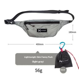 XENOSMILUS Uniblade Tiger Travel Lightweight Portable Skin Waist Bag for Men and Women Outdoor Sports Running, Hiking, and Mount