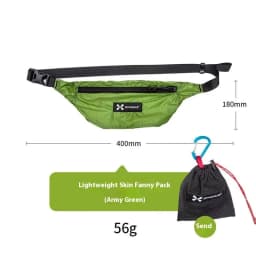 XENOSMILUS Uniblade Tiger Travel Lightweight Portable Skin Waist Bag for Men and Women Outdoor Sports Running, Hiking, and Mount