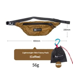 XENOSMILUS Uniblade Tiger Travel Lightweight Portable Skin Waist Bag for Men and Women Outdoor Sports Running, Hiking, and Mount