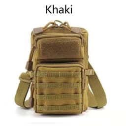 Waterproof Outdoor Tactical Molle Waist Bag Hiking Travelling Sling Backpack Waist Packs Shoulder Bag Pouch