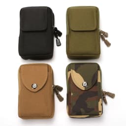 Simple Solid Color Tactical Waist Pack, Outdoor Sports Lightweight Phone Pouch, Small Outdoor Travel EDC Pouch Phone Waist Bag