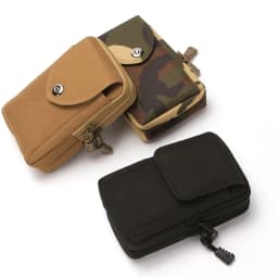 Simple Solid Color Tactical Waist Pack, Outdoor Sports Lightweight Phone Pouch, Small Outdoor Travel EDC Pouch Phone Waist Bag