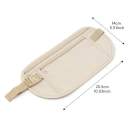 Running Waist Bag, Invisible Travel Waist Bag, Passport, Money Belt Bag, Hidden Safe Wallet, Gift Bag, Money Bag