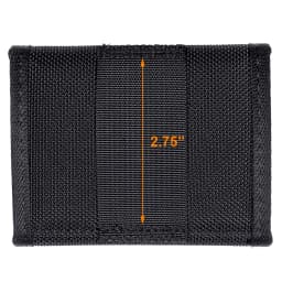 Nylon Double Glove Pouch Police Firefighter EMS EMT Paramedic Medical Disposable Gloves Holder for 2 and 2.25"
