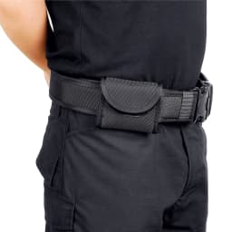 Nylon Double Glove Pouch Police Firefighter EMS EMT Paramedic Medical Disposable Gloves Holder for 2 and 2.25"