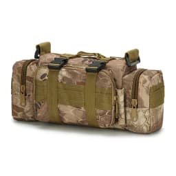 Outdoor Portable Waist Bag, Bicycle Bag, Durable Versatile Crossbody Bag, High Quality Nylon Chest Bag With Adjustable Strap