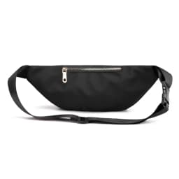 Simple Nylon Waist Bag, Multi Zipper Chest Bag, Casual Crossbody Fanny Pack For Outdoor Sport Running Hiking Cycling