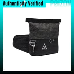 Nike Fabric Fanny Pack Unisex Black & Metallic Silver DV4051-011