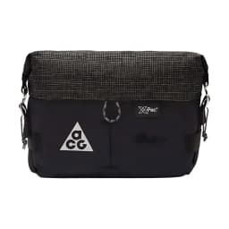 Nike Fabric Fanny Pack Unisex Black & Metallic Silver DV4051-011
