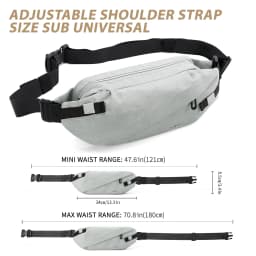 Fashionable Trendy Crossbody Bag, Shoulder Bag for Women and Men, Belt Bag for Travel, Sports, Running Mobile Phones Waist Bag