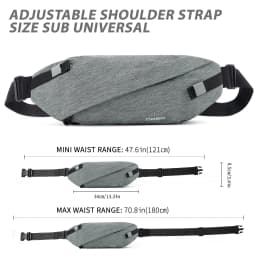 Fashionable Trendy Crossbody Bag, Shoulder Bag for Women and Men, Belt Bag for Travel, Sports, Running Mobile Phones Waist Bag