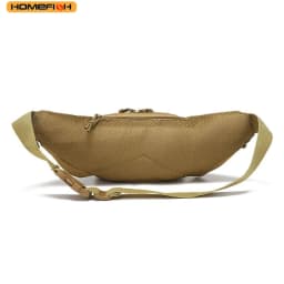 HOMEFISH Tactical Waist Pack Outdoor Hiking Waist Bag Sports Functional Bag Cycling Bag Bum Bag Multi-functional Tool Shoulder