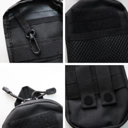 Tactical MOLLE Storage Waist Bag EDC Portable Partition Layer Design Coin Purse Key Storage Bag, Outdoor Sports Phone Waist Bag