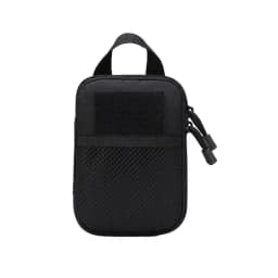 Tactical MOLLE Storage Waist Bag EDC Portable Partition Layer Design Coin Purse Key Storage Bag, Outdoor Sports Phone Waist Bag