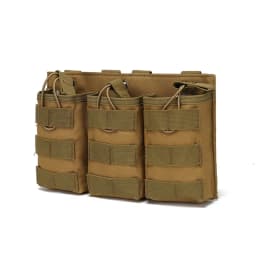 Training triple item bag, field vest, Molle accessory bag, miscellaneous bag, AK M4 storage bag, walkie talkie bag