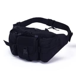 Outdoor Tactical Waist Bag Fashionable and Multifunctional Slanted Chest Bag Large-Capacity Multi-Compartment Nylon Waist Packs